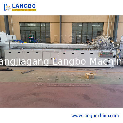 PPE HDPE Mpp PE พลาสติก corrugated ผสมท่อ WPC Profile Extruder Extrusion การผลิตเครื่องจักร