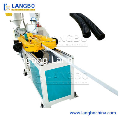 PP PE HDPE PVC PA ท่อขยายสาย ท่อน้ําก๊าซ ท่อระบายน้ําท่อเชือกไฟฟ้า การผลิตท่อท่อท่อพลาสติกผนังเดียว