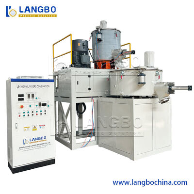 เครื่องผสมพีวีซีอัตโนมัติระบบ ISO พร้อมลำเลียงแบบเกลียวทนทานสมรรถนะสูง