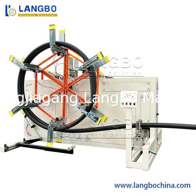 อัตโนมัติพลาสติก HDPE PE ท่อสายน้ํา Extruder Extrusion การทําเครื่อง