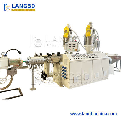 การผลิตท่ออัดรีดพลาสติก PPR ด้วยรีโมทคอนโทรล PLC ของ Mark Line 63mm