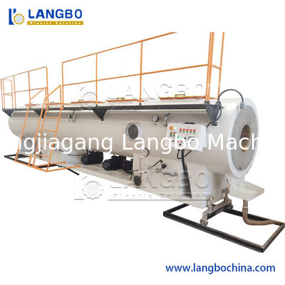 คอมพิวเตอร์ควบคุมเครื่องอัดรีดท่อพลาสติกพีวีซี Twin Screw Pvc Tube Making