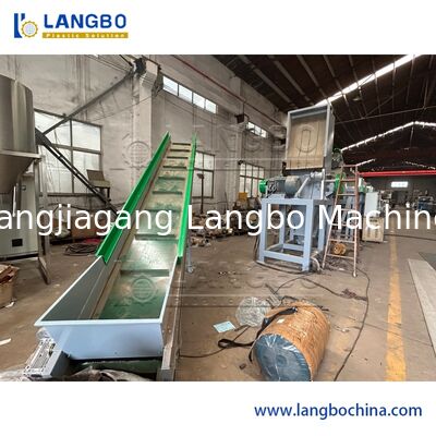 เครื่อง Pelletiser มืออาชีพสายรีไซเคิลสัตว์เลี้ยง SIEMENS มอเตอร์