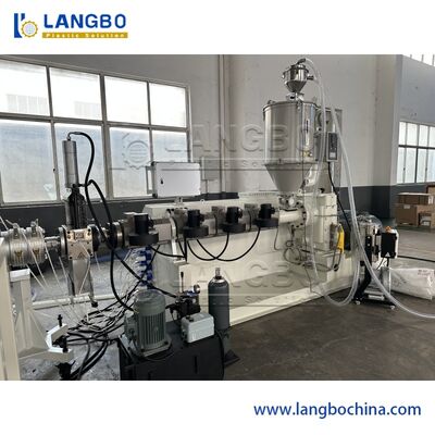 16-63mm PPR Pipe Co Line Extrusion 60mm เครื่องบดสกรูเดียว