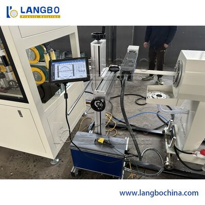 16-63mm PPR Pipe Co Line Extrusion 60mm เครื่องบดสกรูเดียว