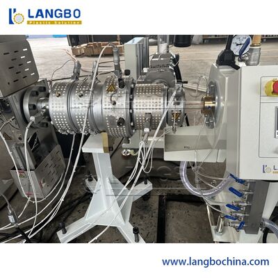 16-63mm PPR Pipe Co Line Extrusion 60mm เครื่องบดสกรูเดียว