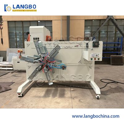 ชนไดเดอร์ส่วนประกอบไฟฟ้า เครื่องปั่นยางพลาสติกอัตโนมัติสําหรับ PE HDPE ท่อ corrugated ระยะการม้วน 1600-3200mm