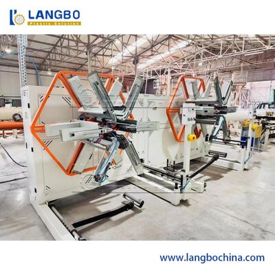 เครื่องม้วนท่อ PE อัตโนมัติสำหรับอุปกรณ์ระบบชลประทาน