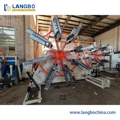 เครื่องม้วนท่อลูกฟูกพลาสติก PE แบบอ่อนสำหรับทำขดลวด