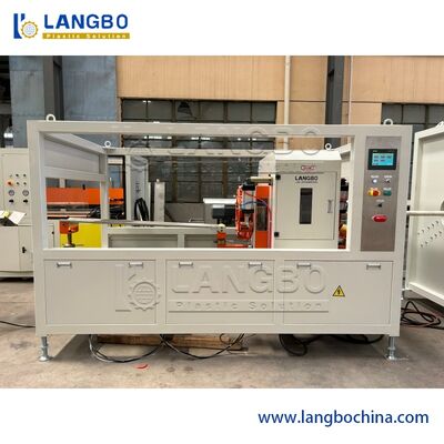 เครื่องผลิตพลาสติกท่อระบายน้ํา PVC ถนนระบายน้ํา