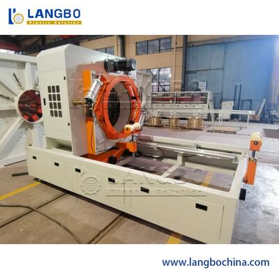 เครื่องอัดรีดท่อระบายน้ำพลาสติก PVC เครื่องทำท่อลูกฟูก