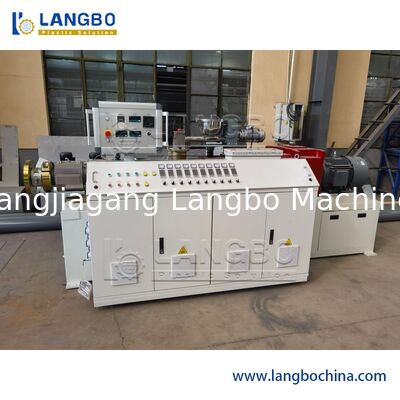 เครื่องเป่าถุงพลาสติก Pvc Twin Screw Extruder, เครื่องอัดพลาสติกอัตโนมัติ