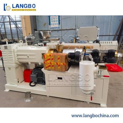 เครื่องสกรีนคู่แกรนิตอัตโนมัติเครื่อง PVC Extruder พีวีซีคู่