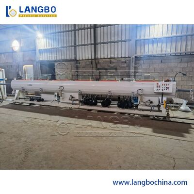 การควบคุมเครื่องคอมพิวเตอร์พีวีซีท่อ Extrusion Line, Twin Screw เครื่อง Pvc Tube Making Machine