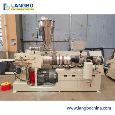 ISO รับรองพลาสติกรีไซเคิล Extruder เครื่องเดี่ยวเครื่อง Extruder Pe