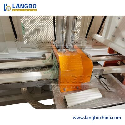 พลาสติก Extruder เครื่องทําโปรไฟล์ PVC สายเคเบิล