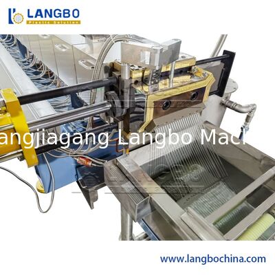 สายการผลิตเม็ดพลาสติกพีวีซี พีอี พีพี สำหรับการผลิตเม็ดพลาสติกประสิทธิภาพสูง