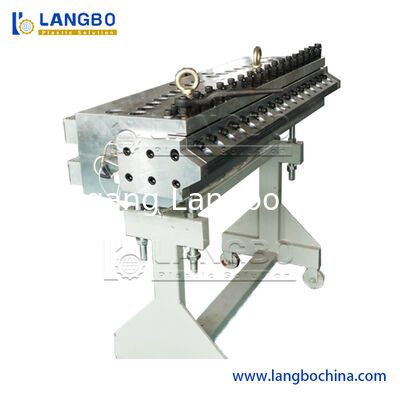 สายการผลิตแผ่นหินอ่อน PVC ที่กันน้ำ, PVC Plastic Extrusion Line