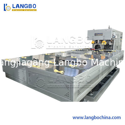 เครื่องบลิ่งพลาสติกแบบอัตโนมัติเต็ม PVC Tube Pipe Extrusion