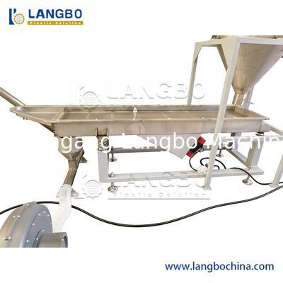 เครื่องอัดรีดสกรูคู่พลาสติกแบบสองแกนสำหรับพีวีซีแบบตัดหน้าร้อน เครื่องผสมเม็ดพลาสติก เครื่องทำแกรนูล เครื่องรีไซเคิล