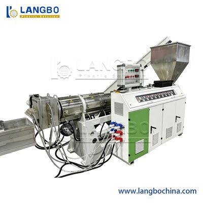 เครื่องทําเม็ดพลาสติก PVC / เครื่องทําเม็ดพลาสติก