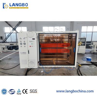 75-315 มิลลิเมตร สายขยายท่อ PE แบบสองชั้นเดียวหลายชั้น / เครื่องทําท่อ HDPE / สายผลิตท่อพลาสติก