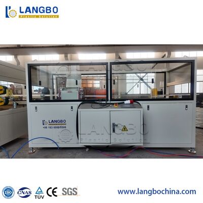 75-315 มิลลิเมตร สายขยายท่อ PE แบบสองชั้นเดียวหลายชั้น / เครื่องทําท่อ HDPE / สายผลิตท่อพลาสติก