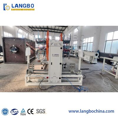 สายการผลิตท่อพลาสติก PE HDPE PPR สำหรับน้ำ แก๊ส น้ำมัน ขนาด 20-90 มม. เครื่องอัดรีดสกรูเดี่ยว เครื่องทำท่อ