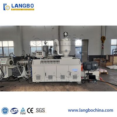 สายการผลิตท่อพลาสติก PE HDPE PPR สำหรับน้ำ แก๊ส น้ำมัน ขนาด 20-90 มม. เครื่องอัดรีดสกรูเดี่ยว เครื่องทำท่อ