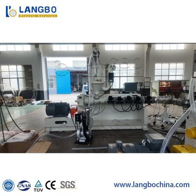 20-110 มิลลิเมตร เสริม PPR HDPE UPVC ท่อ Extrusion Machine Line, ท่อสกรู Extruder เครื่อง