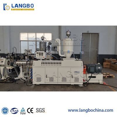 20-110 มิลลิเมตร เสริม PPR HDPE UPVC ท่อ Extrusion Machine Line, ท่อสกรู Extruder เครื่อง