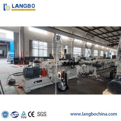 20-110 มิลลิเมตร เสริม PPR HDPE UPVC ท่อ Extrusion Machine Line, ท่อสกรู Extruder เครื่อง