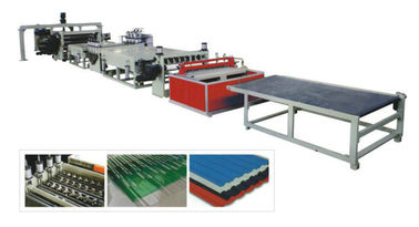 Ecofriendly PVC Profile Extrusion Line 350KG / H การผลิตแผงผนัง Fireproof