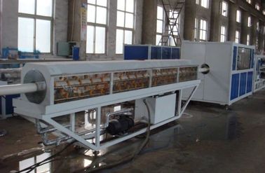 เครื่องทำท่อร้อยสายไฟ PVC ไฟฟ้า สกรูคู่