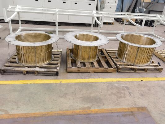 เครื่องทำท่อ UPVC พลาสติก SJSZ92/188 Extruder ขนาด 180-710 มม.