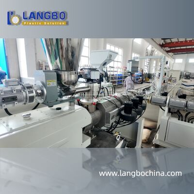 PVC Profile Making Machine With Co-extrusion Layer Improving Surface Gloss And Rough Finish