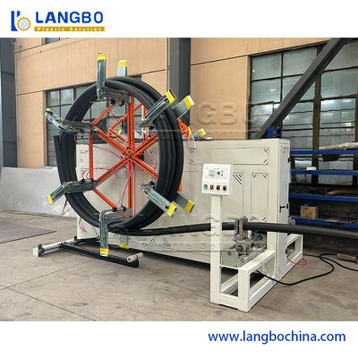 PE Pipe Extruder ระบบอาหารอัตโนมัติ สกรูแม่นยําสูงสําหรับการผสมแบบเรียบร้อย