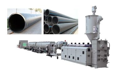 เอทิลีนความหนาแน่นต่ำ LDPE พลาสติกเครื่องทำท่อด้วยใบรับรอง CE / SGS / UV
