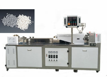 สีเทา 1-3kg / H Output Pelletizer พลาสติกสำหรับการทำ Masterbatch Lab