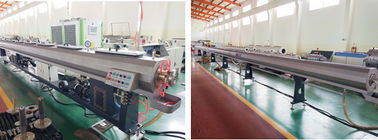 เสียงรบกวนต่ำ 20-63mm PPR Pipe Extrusion Line 3 ชั้น PPR Glassfiber Pipe Manufacturing