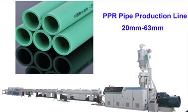 Single PPR Exprusion Line สกรู 380V แรงดันไฟฟ้าขาเข้าอัตโนมัติ