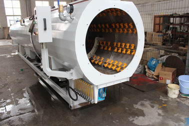 100 ท่อระบายน้ำ Pe ท่อความสูง 120mm สกรูเส้นผ่านศูนย์กลาง