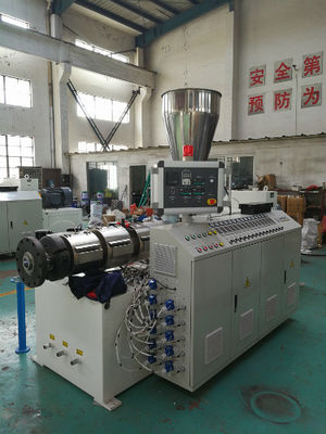 Twin Screw Stable Running 16-315mm Plastic PVC Tube Extrusion Line