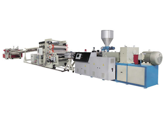 พีวีซีบอร์ดโฟมบอร์ดสายการผลิต Extrusion Line 1200 - 2050mm ความกว้างของผลิตภัณฑ์