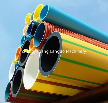 เครื่องผลิตหลอดปั๊มน้ํา HDPE PE พลาสติกขนาดใหญ่