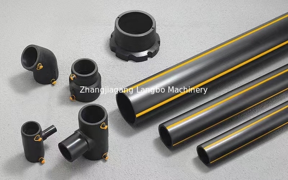 เครื่องทําท่อน้ํา HDPE อัตโนมัติเต็ม สําหรับการเกษตร ท่อชลประทาน ท่อส่งน้ําดื่ม