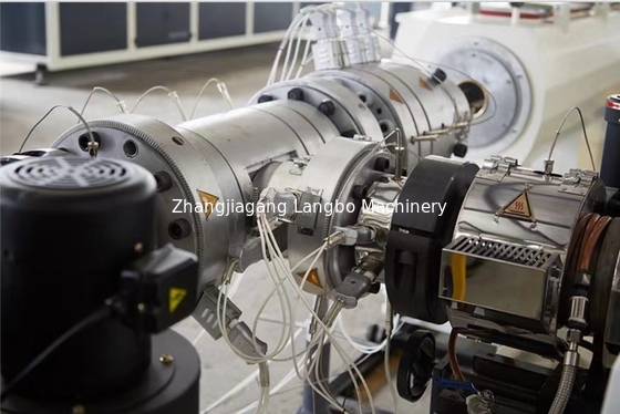 พลาสติก Single Extruder PPR การชลประทาน การจัดหาน้ํา พลังงาน ก๊าซ สายพัดลม ท่อท่อ การผลิต เครื่องทํา