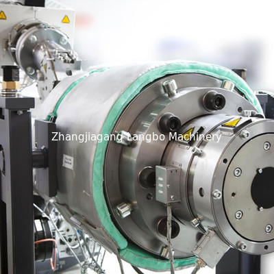 16-63mm PPR ช่องเชือกหลอด Twin Single Screw Extruder Extrusion เครื่องทําพลาสติกสําหรับการจําหน่ายก๊าซน้ํา
