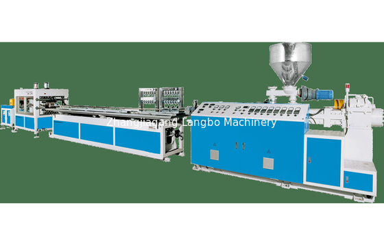 เครื่องผลิตสูงไม้พลาสติก WPC โปรไฟล์ฝาผนัง