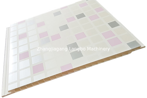 สายการผลิต PVC WPC PE Panel Ceiling Profile Decking Extrusion Extruding Line ประสิทธิภาพดี
